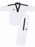 Fighter Competition Level Black V Neck Uniform