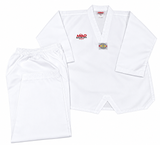 TKD WHITE STUDENT V-NECK UNIFORM
