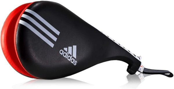 Adidas Taekwondo Double Kick Mitt Target Pad Training Tae Kwon Do Kickmitt TKD (Black)