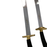 Double Broadsword Chrome Semi Flex Copper Scabbard