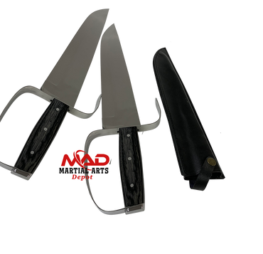 Wing Chun Butterfly Swords: MOY YAT v1 - 440B - Blunt