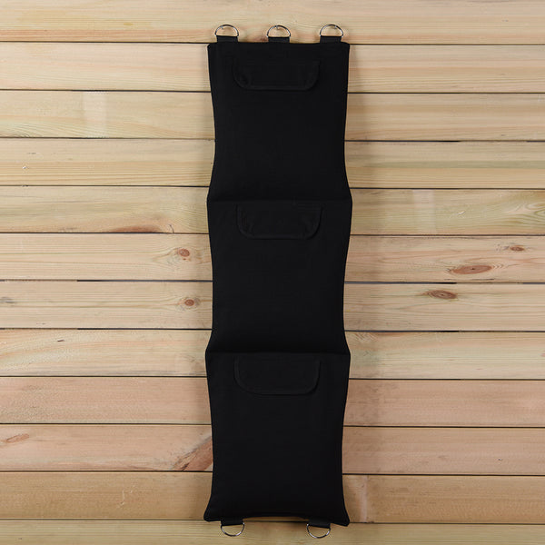 Wing Chun Kung Fu Wall Bag 3 Sections Canvas Sandbag